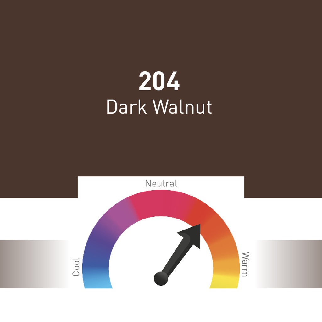 204 DARK WALNUT 10 ML