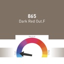 865 DARK RED OUT.F 10 ML