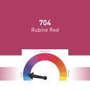 704- Rubine Red