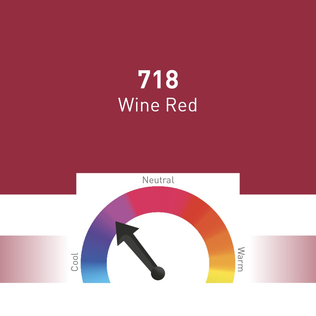 718- Wine Red