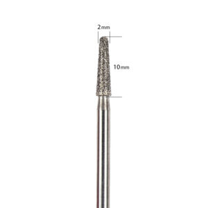 Fótabor medium , rúnaður oddur (size 3.3 mm)