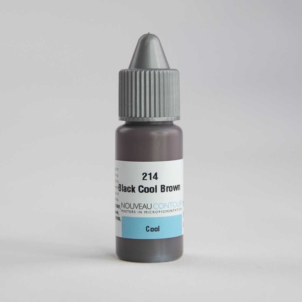 214 Black cool brown 10ml