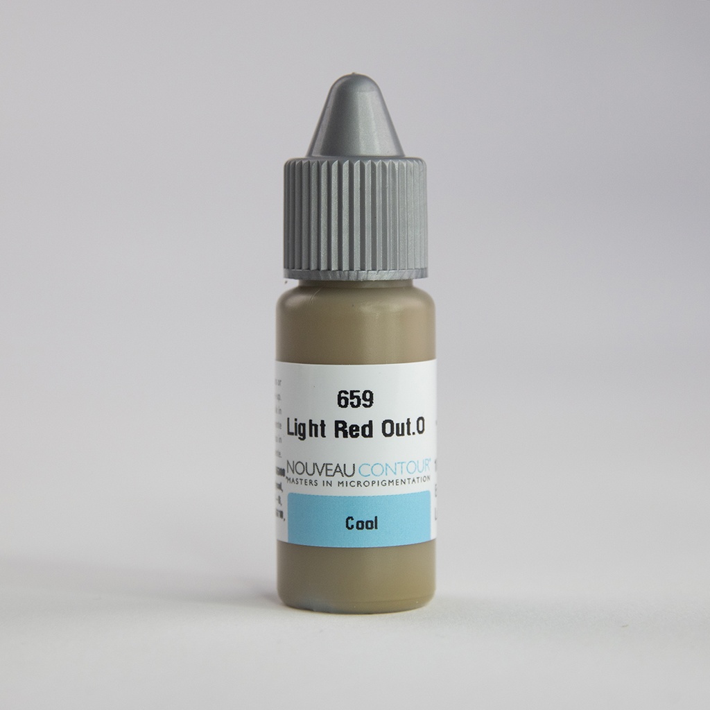659 Light red out .O 10ml