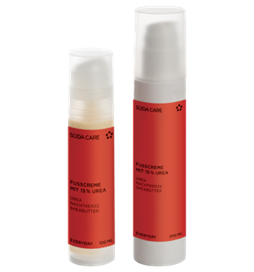[5077.10] Fótakrem með 15 % Urea 200 ml. SÜDA