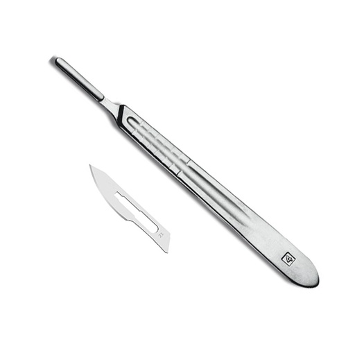 [2171] Hnífaskaft scalpel holder no 4