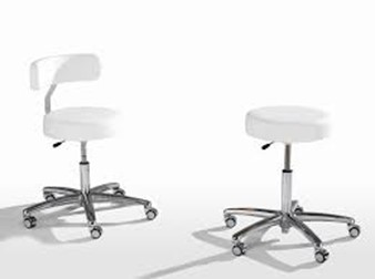 [8002-] Vinnustóll - Round chair 360°