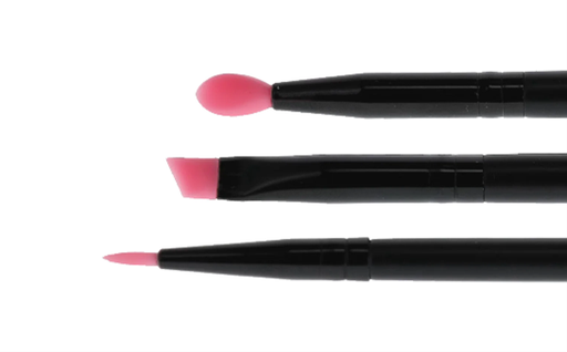 [GBBL-50201.] Silicone Brush Set ( 3 stk)